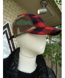 ink:Jet cap"Butch cap"(camocheck)(キャップ)