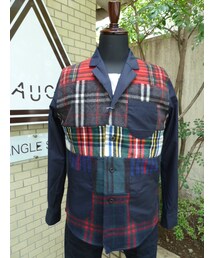ink:マフラーシャツジャケット(Rotten) http://www.triangle-sauce.com/products/detail.php?product_id=2031(テーラードジャケット)