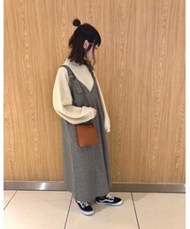 着回しコーデ🐼𓈒𓏸 | ジャンパースカート