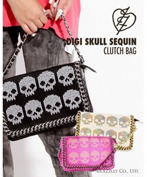 IRON FIST | digi skull clutch bag(クラッチバッグ)