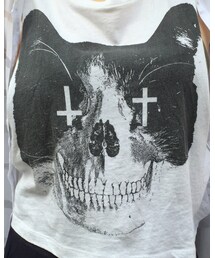 IRON FIST | PET CEMETARY CROP MUSCLE TANK(タンクトップ)
