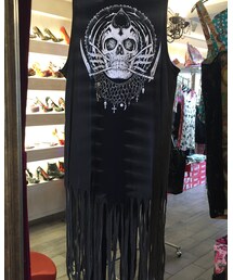 IRON FIST | Death catcher fringe tank dress(タンクトップ)