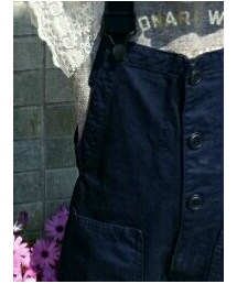 DENIM DUNGAREE | サロペット/オーバーオール