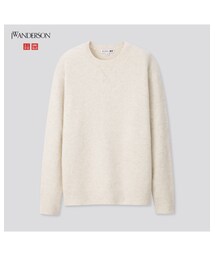 UNIQLO | スフレヤーンクルーネックセーター(長袖) セットアップ可能 / サイズ XL(ニット/セーター)