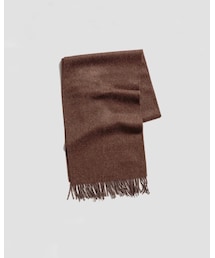 Text | Natural Color Baby Alpaca Scalf / 2020aw (マフラー)
