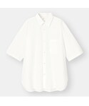 GU | ブロードオーバーサイズシャツ(5分袖) / サイズ M(襯衫)