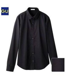 GU | GU 黒シャツ(シャツ/ブラウス)