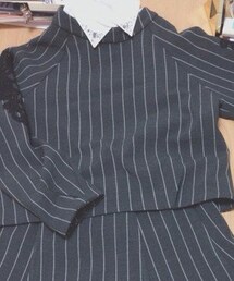 PAGEBOY | ピンストライプセットアップ(上)(スウェット)