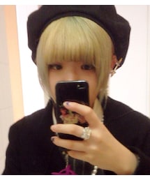 帽子屋 | 黒ベレー(ハンチング/ベレー帽)