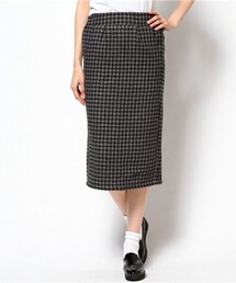 RAY CASSIN | 千鳥ロングタイトスカート(スカート)