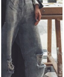 鹿与飞鸟 | デニムパンツ