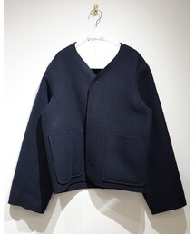 ATHA | DOUBLE MELTON LINER JACKET(ブルゾン)