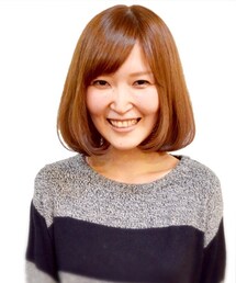 avenue | Aラインボブのトレンドスタイル
エフェクトカットでセニングは一切使わないから毛先に重さが☆
カラーは透明感あるプラチナムカラーパールを使って大人可愛い女性に。
シンプルだからなんにでもあっちゃう☆(その他)