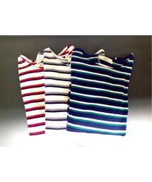 ikka | 鹿の子ボーダーPO(Tシャツ/カットソー)