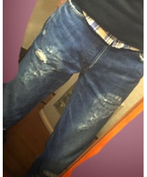 LOUNGE LIZARD | デニムパンツ