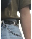 タックインミスってるの「トップス(Tシャツ/カットソー)」