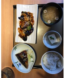 ナス味噌炒め&焼き魚 | その他