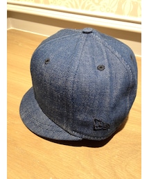 HYKE | 丹寧短帽簷棒球帽(キャップ)