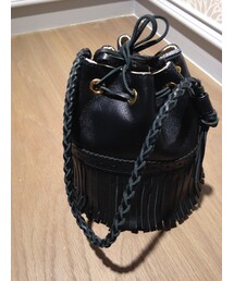 J&M Davidson | 流蘇水桶手提包(ドラムバッグ)