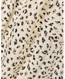 スカート柄アップ🤍💚 | スカート