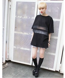 BUBBLES | おなかすけすけＴシャツ(Tシャツ/カットソー)