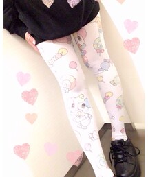 せきやゆりえ | 飴ちゃんとリスちゃんタイツ(タイツ/ストッキング)