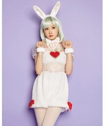 Lunatic Lemony Lolipop | アリスのうさぎ(オールインワン・サロペット)