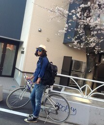 BLUE BLUE | 自転車と俺
(デニムパンツ)