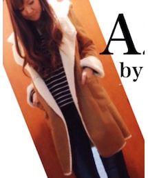 AZUL by moussy | ムートンコート