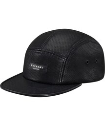 Supreme  | SUPREME PERFORATED LEATHER CAMP CAP (キャップ)