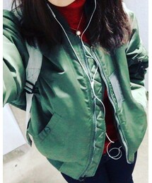 お父さんにもらったMA-1 | ジャケット/アウター