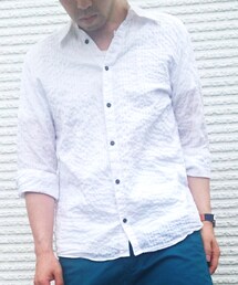 RAGEBLUE | わっふる加工入り(シャツ/ブラウス)