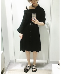 LIMI feu | シャツワンピース