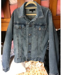 UNIQLO | ストレッチ素材で着やすいです😊(デニムジャケット)