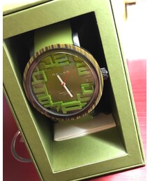 RELAX | 2代目時計‼︎⌚️抹茶のまっちゃん！笑(アナログ腕時計)