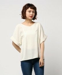 AMERICAN HOLIC | ・袖折返しバックタックブラウス(シャツ/ブラウス)