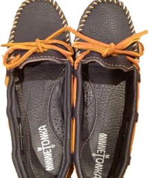 Minnetonka | 紺のミネトンカ(モカシン/デッキシューズ)