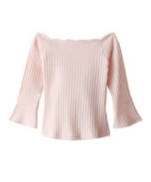 GRL | スカラップリブトップス(ニット/セーター)