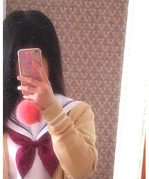 粉朱家亲子线 | Tシャツ/カットソー