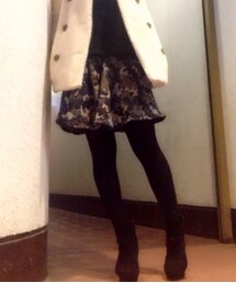 ZARA | カモフラ柄フレアスカート(スカート)