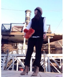 mina | 海賊船の前で(その他)