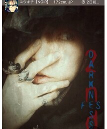 暗黒フェス2nd告知 | 告知ポスターユウキチver.(その他)