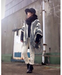 no brand | フリンジブーティ(ブーティ)