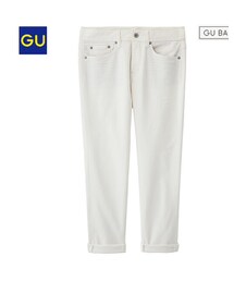 GU | デニムルックテーパードパンツ(デニムパンツ)