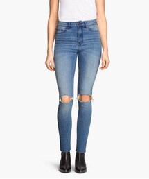 H&M | ダメージデニム(デニムパンツ)
