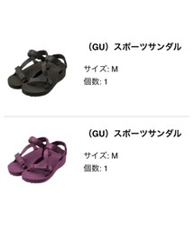 GU | サンダル