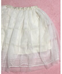 a.g.plus | レースのとこが💮(スカート)