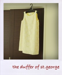 The DUFFER of ST.GEORGE | レースワンピース、黄色(ワンピース)