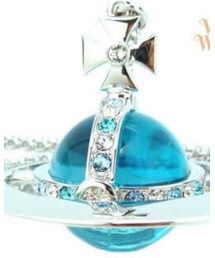 Vivienne Westwood | ≪ NEW SMALL ORB PENDANT ≫ カラー：ライトブルー／ブルーグラデーションカラーストーン(ネックレス)