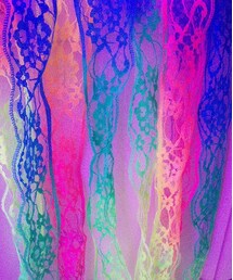 meal 8 | 彩色漸層蕾絲髮帶(ヘアバンド)